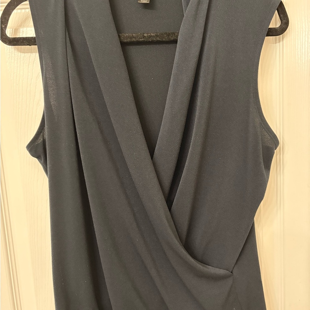 Banana Republic Blue Sleeveless Blouse